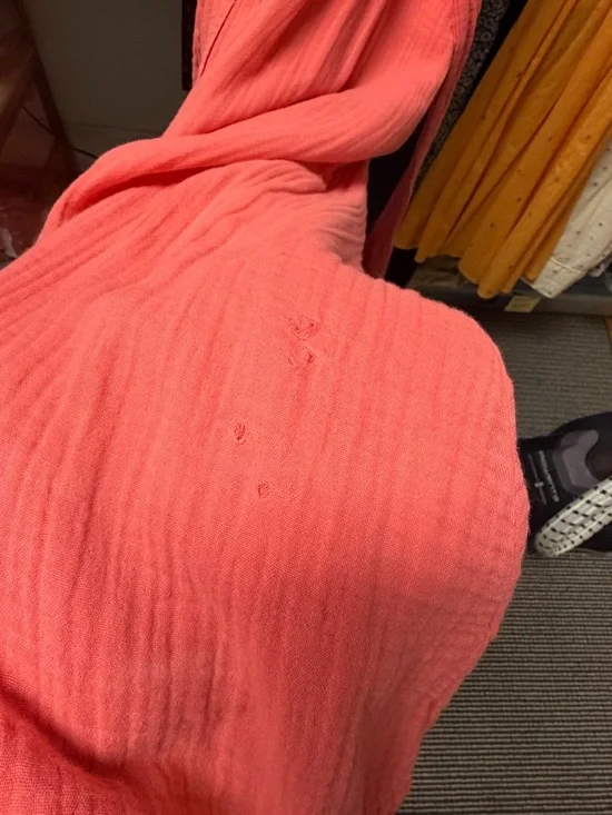 XiRENA Cate Dress Coral Pink Button-Front Maxi Dress - Picture 5 of 6